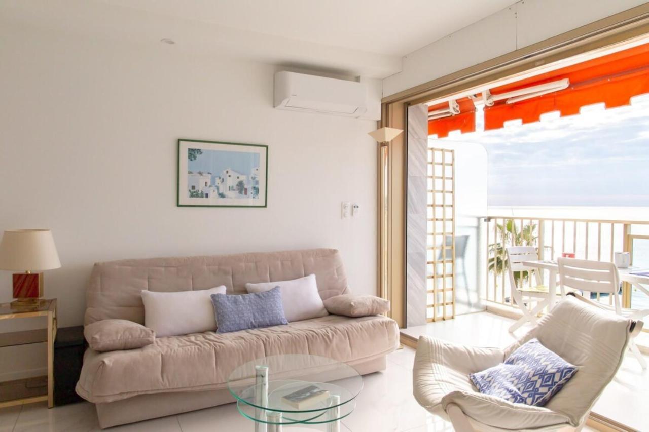 Air-Conditioned Apartment With Sea View And At The Foot Of The Beaches Antibes Exterior photo