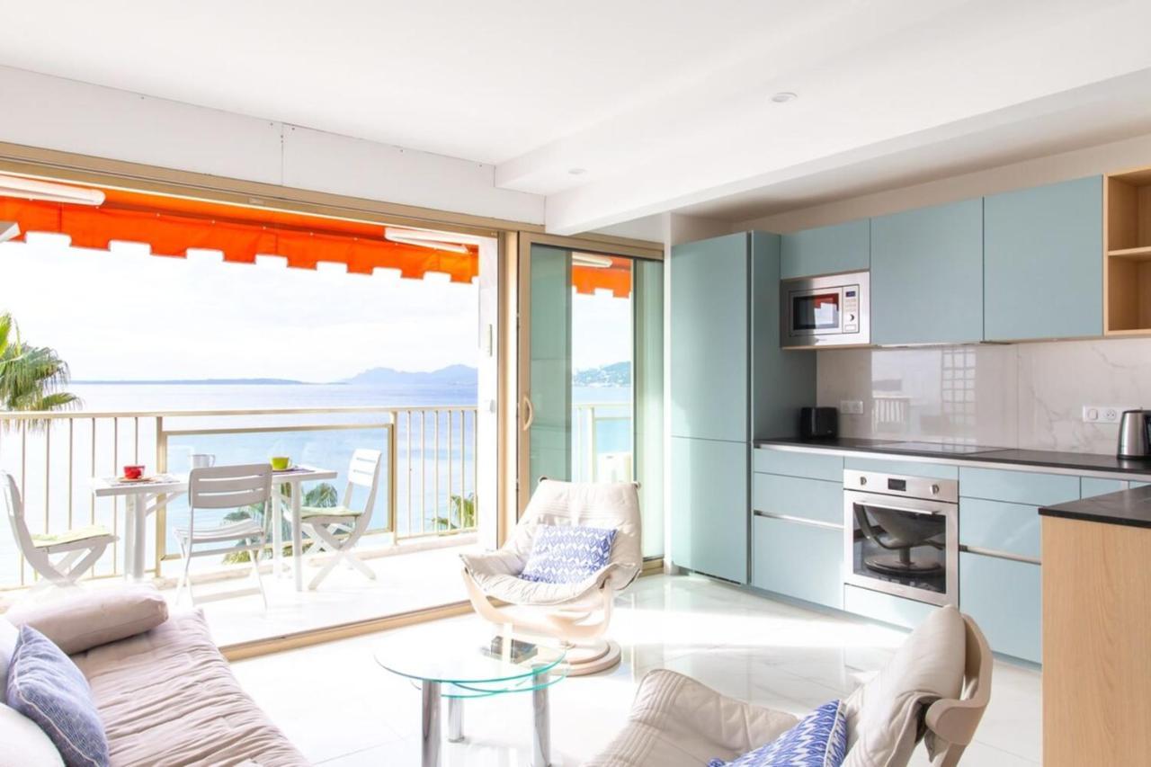 Air-Conditioned Apartment With Sea View And At The Foot Of The Beaches Antibes Exterior photo