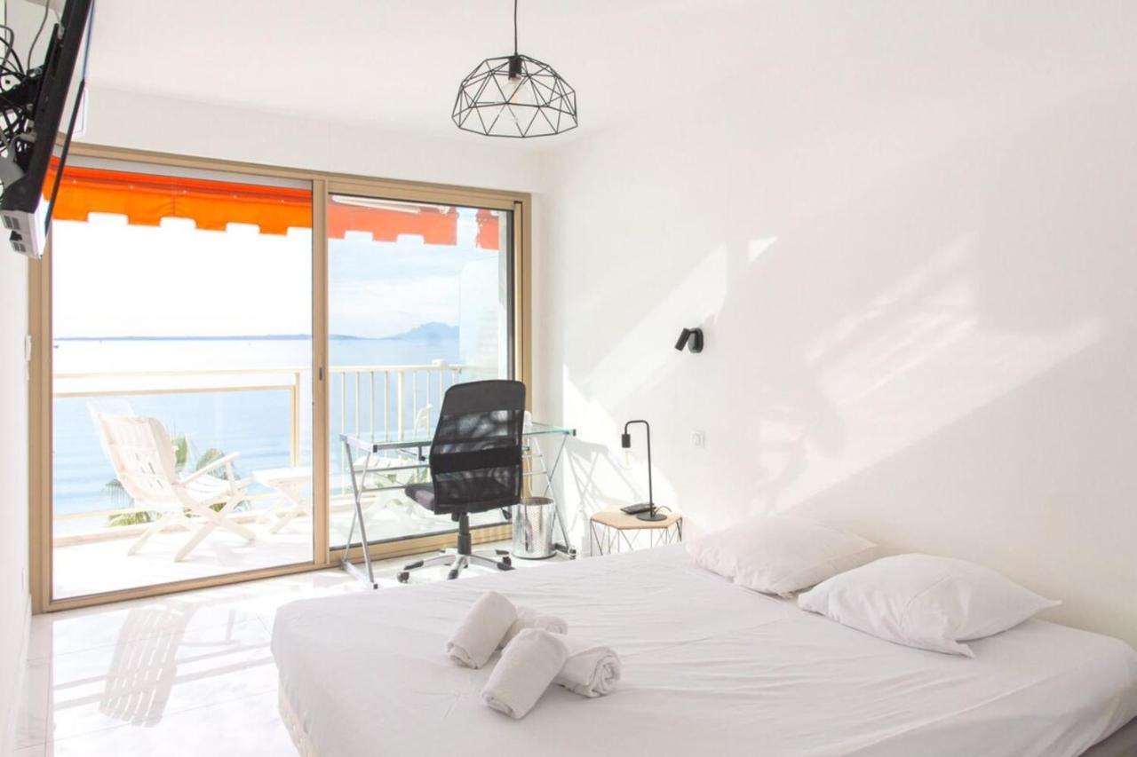 Air-Conditioned Apartment With Sea View And At The Foot Of The Beaches Antibes Exterior photo