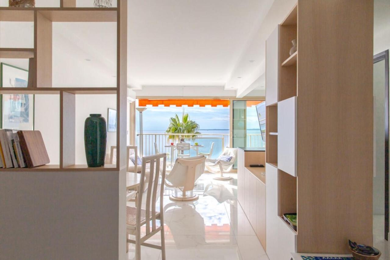 Air-Conditioned Apartment With Sea View And At The Foot Of The Beaches Antibes Exterior photo