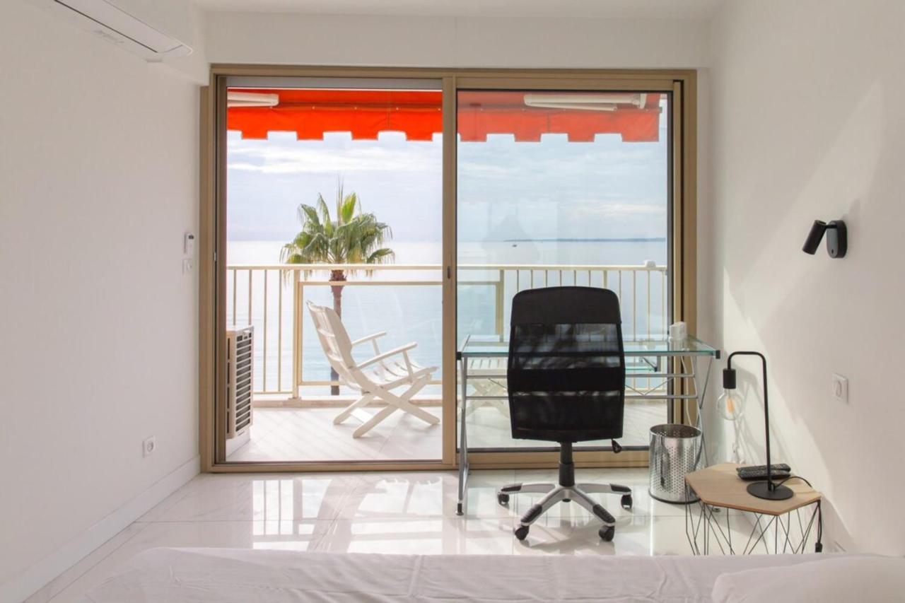 Air-Conditioned Apartment With Sea View And At The Foot Of The Beaches Antibes Exterior photo